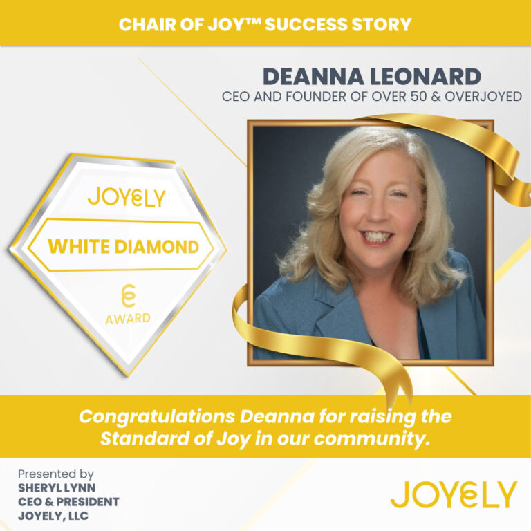 JOYELY White Diamond Award – Deanna Leonard