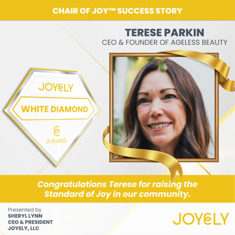 JOYELY White Diamond Award – Terese Parkin