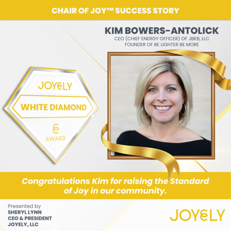 JOYELY White Diamond Award – Kim Bowers-Antolick