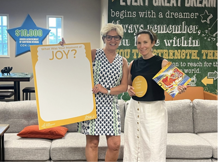 JOYELY Partners with Junior Achievement of Nevada  to Empower Young Minds