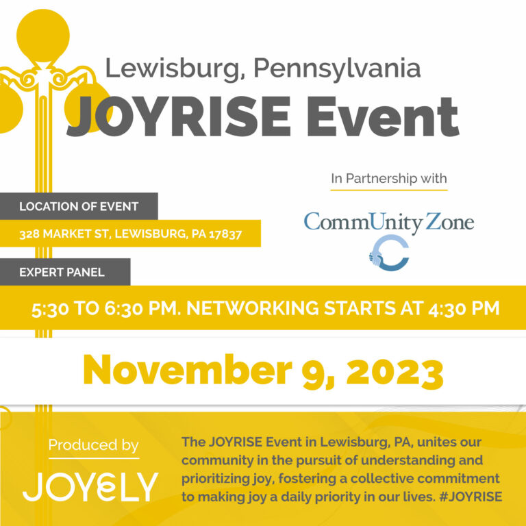 Lewisburg Gears Up for JoyRise Event: Celebrating Unity and Hope